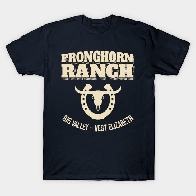 Pronghorn Ranch T-Shirt by robotrobotROBOT